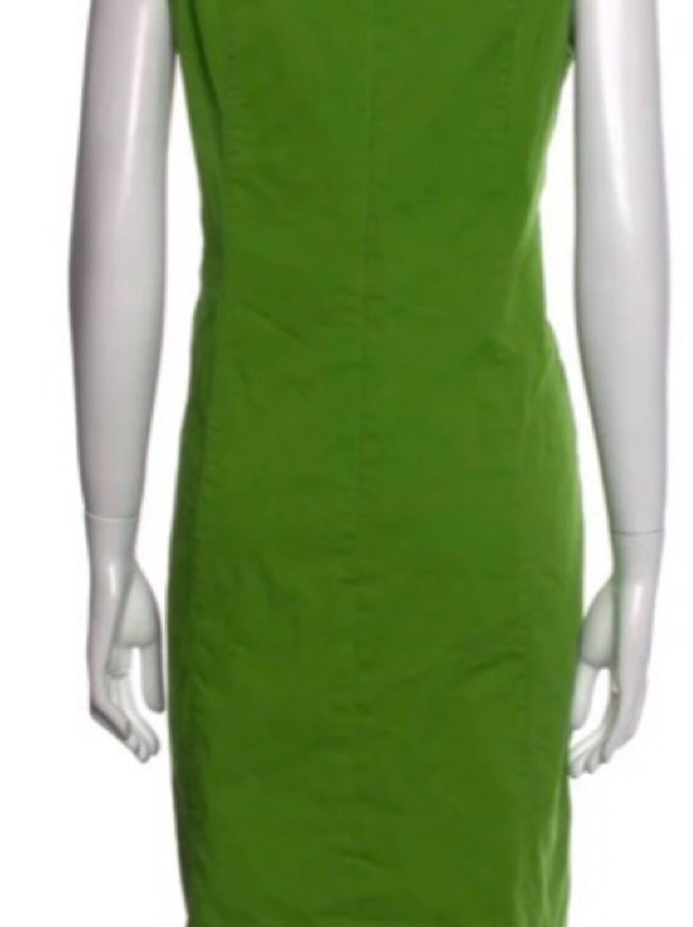 Akris Punto Dress with a black front and green back